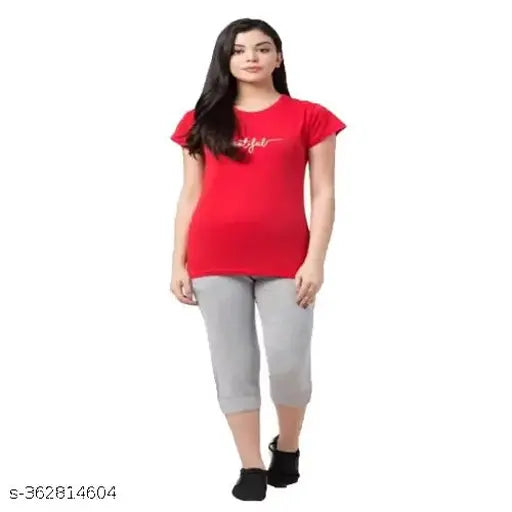 Cotton capri dress, young and fabulous printed design, elasticated waistband for comfortable fit