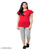 Cotton capri dress, young and fabulous printed design, elasticated waistband for comfortable fit