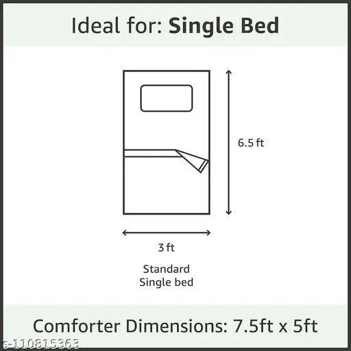 White Dolphin 3D Printed Cotton Comforter for Kids Single Bed, soft & reversible design, ideal for both boys and girls