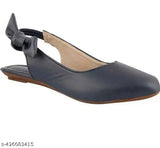 Black synthetic bellies shoes - trendy women's indoor/outdoor footwear with open back design