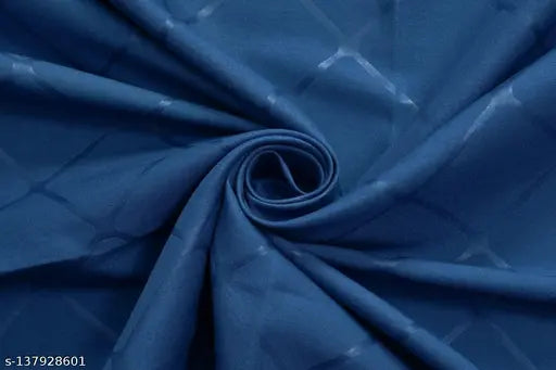 Blue HOMICON Premium Glace Cotton Flat Queen Size Double Bed Sheet with Pillow Covers, 100 x 90 inches, 18 x 28-inch pillow covers