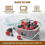 Transparent glass food storage set of 3 with airtight lids, oven-safe, microwave-safe, and freezer-safe in 400ml, 600ml, & 800ml sizes for versatile kitchen use