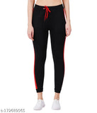 Cotton blend self-design net pocket joggers for gym, yoga, sports & fitness (2-pack), women's free size available