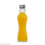 White glass water bottle, wide mouth, leak-proof stainless steel lid, BPA free, premium quality construction