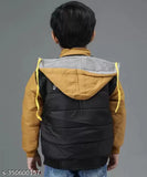 Polyester printed net winter boys jacket for kids (ages 2-7), easy to maintain and machine washable