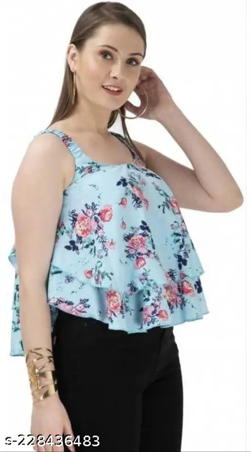 Denim-Women's shirt & rayon top combo, solid color, long sleeves, premium quality, Indian origin