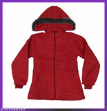 Cuteepie Girls solid nylon winter jacket, adorable premium design for girls aged 10-13 years (India)