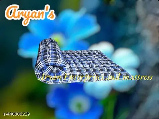 Multicolor cotton flower-pattern lightweight single bed mattress (72x36 inches), easy to clean for vibrant bedroom decor