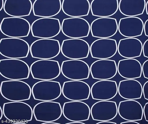 Double bed elastic fitted cotton sheets, 220 thread count, pack of 1 with 2 pillow covers