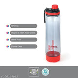 Red BPA-free sports water bottles, set of 2 for kids. Ideal for storing cold beverages, leak-proof, and easy to clean