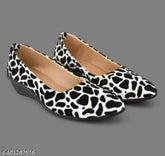 Black and White Tiger Print Synthetic Slip-on Sneakers for Women - Lightweight, trendy, casual footwear from India