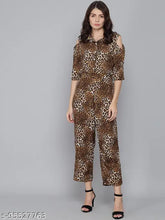 Poly crepe Dazzler Fashion women's jumpsuit, L size, Indian-origin fashion