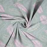 180TC Supersoft Premium Cotton Botanical Elastic Fitted Bedsheets & Pillow Covers, ideal for double beds (78x72+10) by LAYNORA HOME
