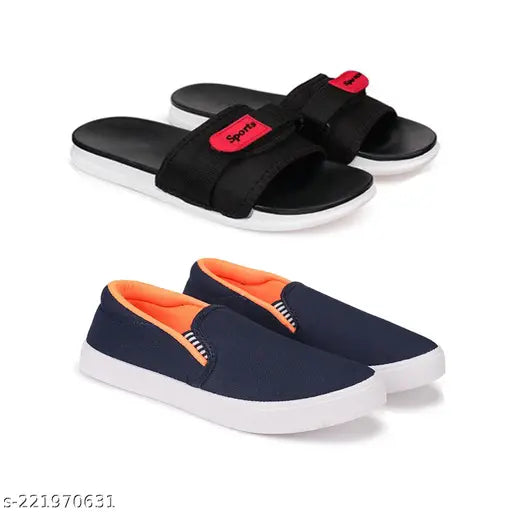 Waterproof EVA slippers, breathable and lightweight for kids - Bersache Chappal, pack of 2