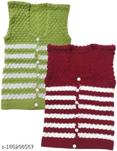 Long sleeve wool sweater, solid design for infants' fashion (0-12 months), made in India