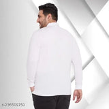 White printed polo neck full sleeve cotton blend t-shirt for men, checkered pattern, long sleeves, stylish summer wear