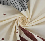 Trendy 6Pcs Cotton Bedsheet Set, double bedsheet Size 90x100, botanical print, frill & filler pillow covers & cushions, ideal for adult use, J.B Trading exclusive collection