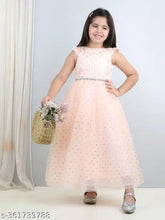 Pink embroidered net and cotton lining party dress for kids (4-5 years), embellished with sequins, suitable for parties, festivals, weddings, and ceremonies. Hand wash recommended