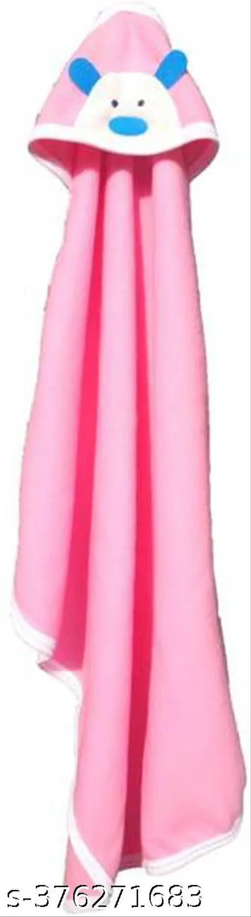 Multicolor embroidered polyester hooded baby blanket set - 3pc for baby boys & girls, ideal for heavy winter use