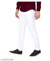 Men's solid denim JENA S jeans, waist sizes 28, 30, 32, 34, 36 (India origin)