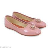 Attractive mesh combo bellies for women - Embellished, lightweight, breathable, non-slip & shockproof footwear