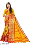 Aura silk saree with jacquard pattern, single piece, free size, best quality at low rate, Indian origin