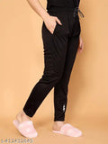 Comfortable Lycra pyjamas for women, calf-length in sizes M, L, XL, XXL. Made in India