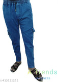 Denim solid men's gym tech stretch jogger pants by Superdry and Jins, comfortable plus size cargo pants for summer sessions. Available in sizes 28-34. Made in India