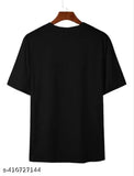 Multicolor polyester half combo T-shirt for men, printed net pattern on short sleeves, available in M, L, XL sizes (38", 40", 42") from India