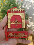 Handmade brown toren dwaar Dream Catcher for positivity, handcrafted religious idol decor or car gift, Indian art form