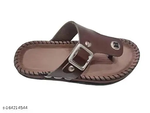 Traditional striped EVA sole sleeper for kids (9-12 Months - 8 Years), Indian handcrafted footwear