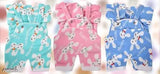 Green, pink, blue printed net wool winter dress set for kids (3-pcs combo), hand and machine washable