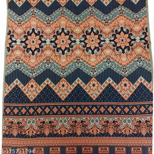 Cotton Solapur floral single bedsheet, 60 x 90 inch, premium quality for AC room