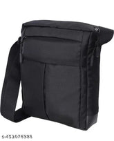 Stylish polyester men's sling bag with adjustable strap, ideal for college, office, travel, and daily use. Lightweight, compact, water-resistant, and fashionable design. Indian origin