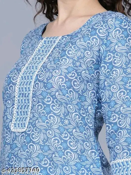 Rayon KK ROYAL fabulous printed net kurta set with palazzos, women's Western wear on display