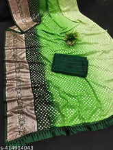 Stylish pink Georgette saree with embellished blouse, trending designer wear for women, India origin