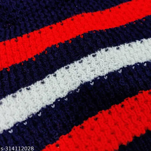 Striped woolen sweater combo for baby boys and girls, soft and warm, 0-3 months, Indian origin