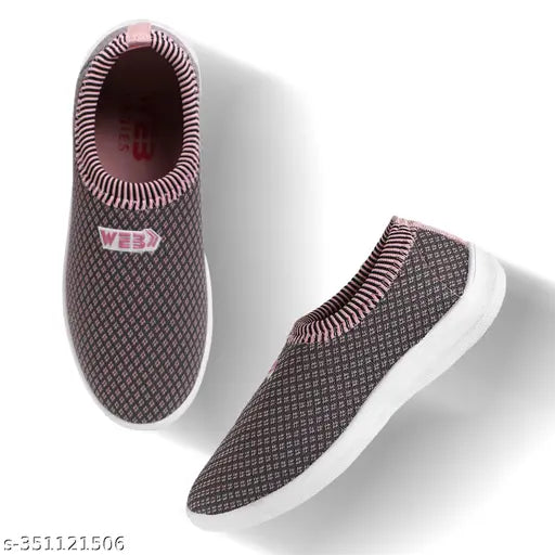 Embellished mesh sneakers combo for women, high quality, lightweight, slip-on, skin-friendly shoes - Diabetic and orthopedic friendly, size IND-8