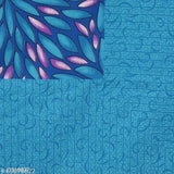 Jaipuri print cotton double bedsheet, 2 pillow covers (92x82), vibrant Indian home decor