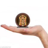 Multicolor acrylic Tirupati Balaji idol for car dashboard or home decor, spiritual gift item with attractive design and divine look