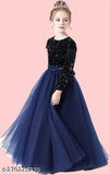 girls new full length maxi party dress, multi-colored for festivals, Indian made for ages 5-16 years