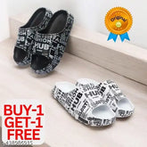 Stylish printed EVA combo slides for boys (pack of 2), lightweight, washable, perfect casual slippers for daily wear