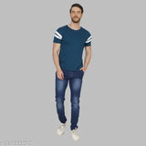 Branded cotton blend jeans, stylish jogger fit with comfortable waist and hip size variations