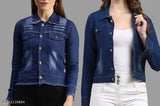 Multicolor denim winter jackets (pack of 2) for stylish daily wear in casual settings