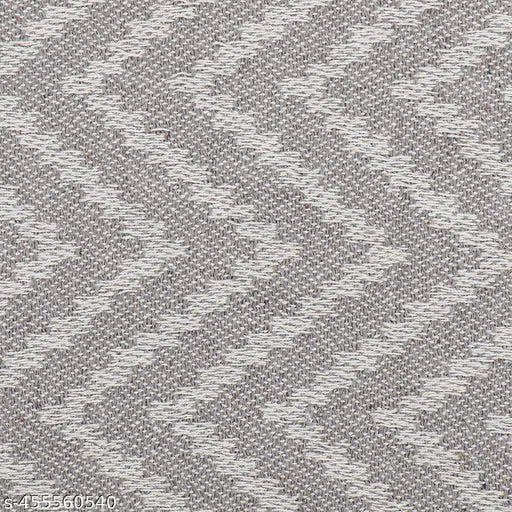 Grey reversible quilt Ikkat sofa blanket cover for 3 seater sofas, size 50 x 60 inches