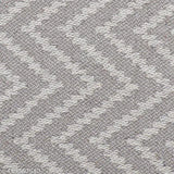 Grey reversible quilt Ikkat sofa blanket cover for 3 seater sofas, size 50 x 60 inches