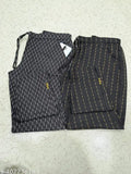 Trending cotton black textured net pants set for women - pack of 2, versatile and stylish, available in sizes M, L, XL, XXL