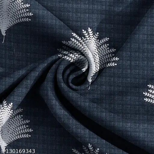 Multi-color cotton blend heavy bedsheet combo set for double bed with 2 pillow covers and diwan, ideal for summer