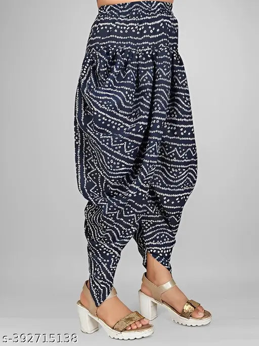 Cotton printed party top and dhoti with dupatta for kids girls, modern wear by Suf Fashion, size 4-14 years
