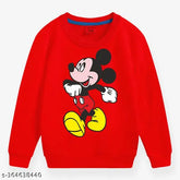 Kids acrylic long sleeve sweater sweatshirt with printed net pattern, perfect for winter wear and versatile for various occasions. Unisex design caters to both boys and girls, promoting individuality while ensuring warmth. Made in India